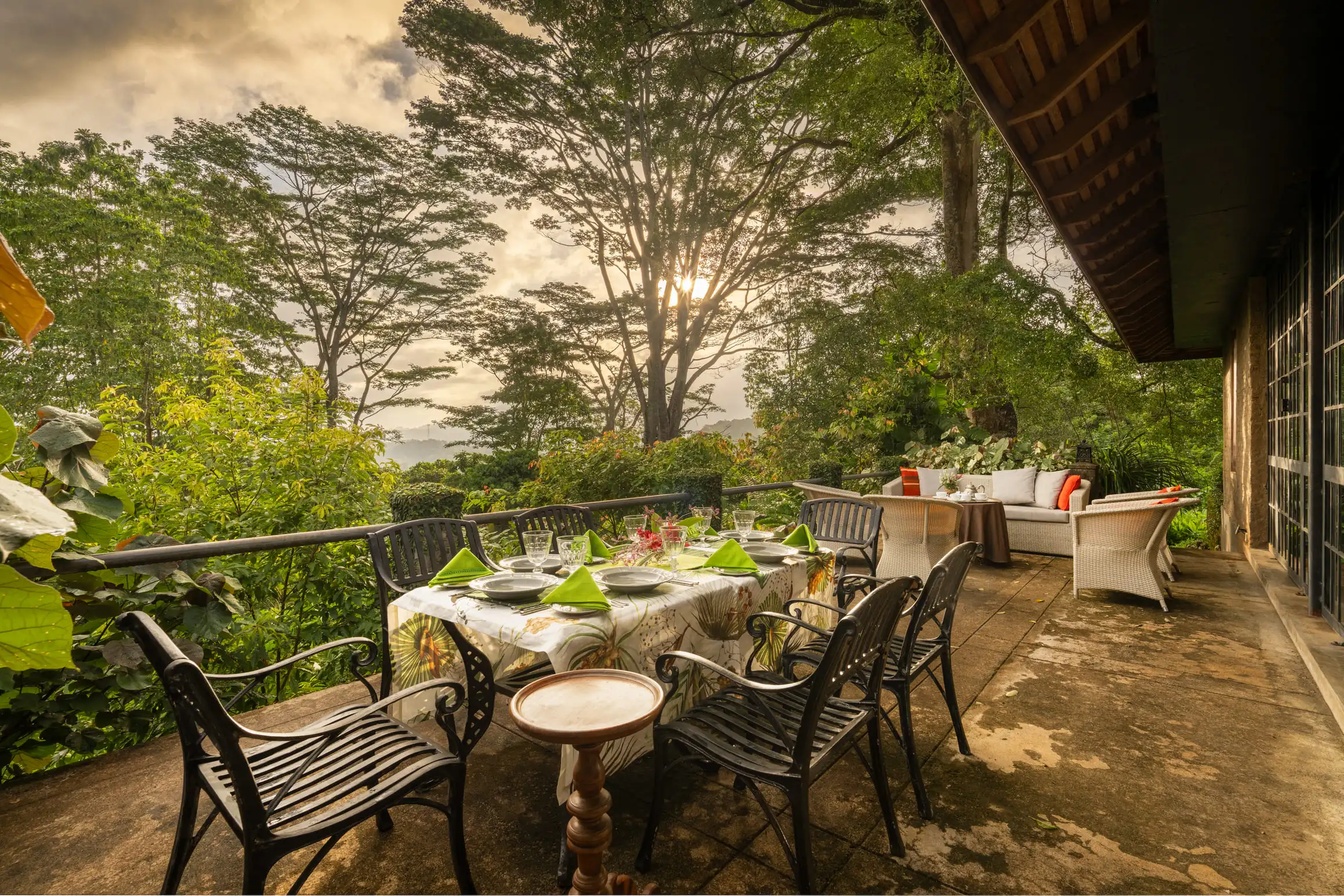 Temple and village walk